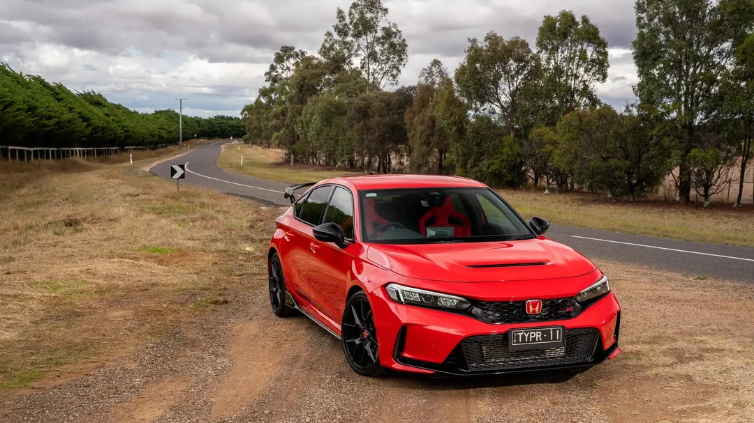 Forza Horizon 6 Is Set in Japan. The Real Japan Is Even Better Than the Game. 2 A red Honda Civic Type R FL5 on a mountain road in Japan, during a photography shoot for Forza Horizon 6.